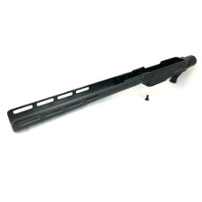 Taccom, ULW Chassis, Black Chassis w/Black Handguard, w/Buffer Tube Adapter, Fits Ruger 10/22 Rifle