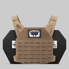 AR500, AR Freeman™ Bundle, Coyote Carrier, A1 Series Armor, Flat Base Coat