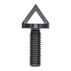 Blitzkrieg Components, Chevron Front Sight Post - Black, No Sight Tool, Fits AR-15 Rifle