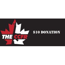 $10 Donation to the CCFR Legal Challenge