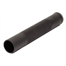 Fulton Armory, Handguard Float Tube, 12", PVR, Round, Knurled with Bipod Stud - Black, Fits AR15