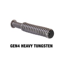 Glockstore, Tungsten Guide Rod, Black, Gen 4, Fits Glock 19 Gen 4 Pistol