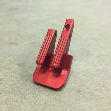 HB Industries, Duckbill Mag Release, Aluminum - Red, Fits CZ Scorpion EVO3 Pistol/Rifle