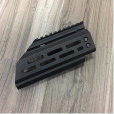 HB Industries, 6.84" Angled Handguard Kit, Black, Fits CZ Scorpion EVO3 Rifle/Pistol