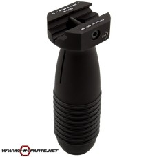 B&T, Vertical Grip, Alloy - Black, fits Picatinny