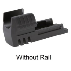 Match Weight, Compensator, Aluminum, Match Weight, Without Rail, fits HK VP9