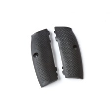 IWI, Checkered Pistol Grip Panels - Black, Fits IWI Tavor X95 Rifle