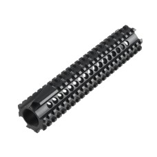 Kel-Tec, 9" Quad Rail - Black, Fits Kel-Tec RFB Rifle