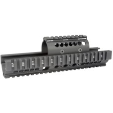 Midwest Industries, Extended Universal AK47/74 Handguard With Standard Topcover - Black, Fits AK-47/74 Rifle