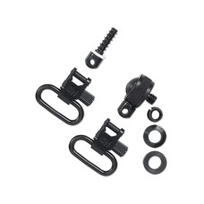 Uncle Mikes, Sling Swivel Set, QD, 1" (Requires Cap Modification), fits Pump, Semi-Automatic Shotguns