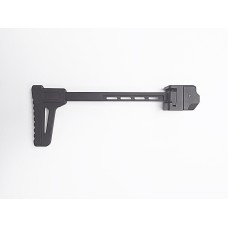 Lage Manufacturing, Lage Left Side Folding K-Stock - 3 Deg. Cant, Fits Sig MPX Rifle