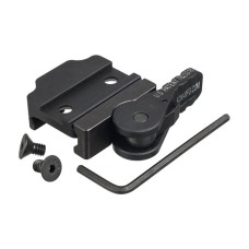 American Defense Manufacturing, Scout Mount, Standard Lever, Black, Fits Surefire M600/M300