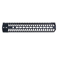 Odin Works, AR10 KMod Forend - 12.5" - Black, Armalite Nut, Fits Ar10