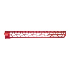 Odin Works, 17.5" Forend, Ragna, M-Lok - RED, fits AR15