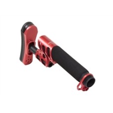 Odin Works, Zulu Adjustable Stock Kit - 2.0 - Red, Fits AR-15 Rifle