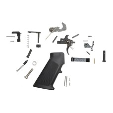 ALG Defense, AR-15 Lower Parts Kit with QMS Trigger and Grip