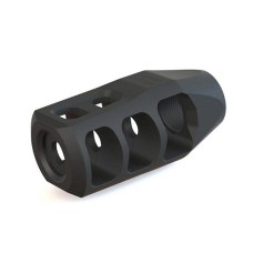 Precision Armament, M11 Severe-Duty Muzzle Brake,  6.5/.264 Caliber - DLC Black Matte Finish