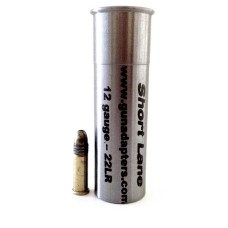 Short Lane, Shotgun Adapter, 12 Gauge to 22 LR or Shorts Scavenger Series, Fits 12 Gauge Break Open Shotguns