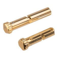 Strike Industries, Shift Takedown Pin Set, Gold, Fits AR-10 Rifle