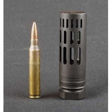 SMI, Attenu8or Muzzle Device, 5.56, 1/2"x28 - Natural Finish