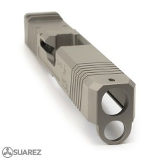 Suarez International, V3 Stripped Slide w/ RMR Cut, Unfinished, Gen 4/5, Fits Glock 19 Pistol