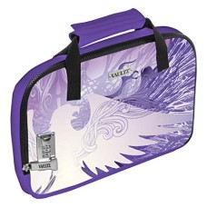 Vaultz, Soft-Sided Handgun Case, Locking - Purple Eagle