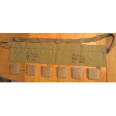 Lake City, M1 GARAND BANDOLIER WITH CARDBOARD INSERTS